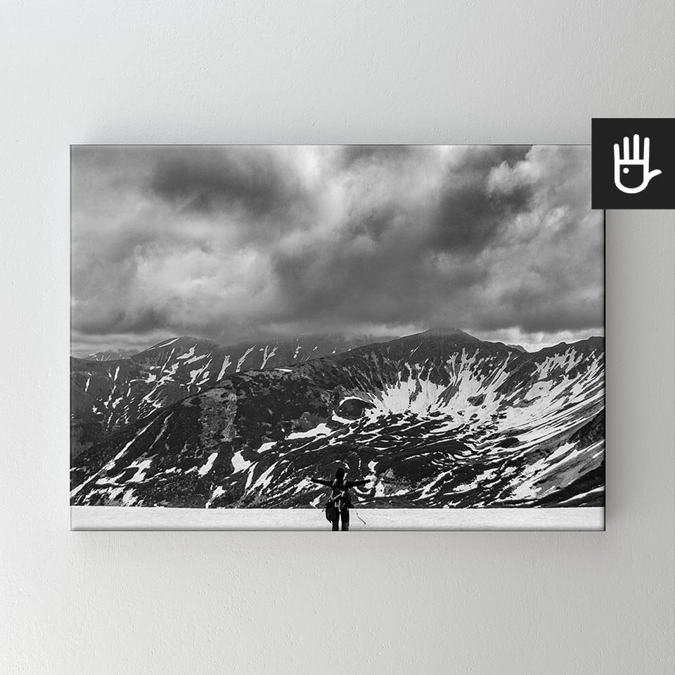 Obraz na płótnie Śnieg w Tatrach