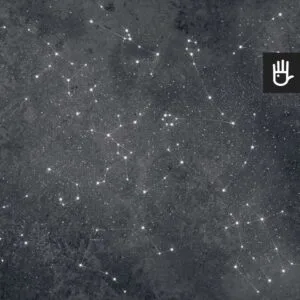 Fototapeta Nyks z konstelacjami znaków zodiaku na tle rozgwieżdżonego nieba