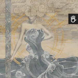 Fototapeta Amfitryta z absrakcynymi elementami połączonymi ze stylem klasycznym