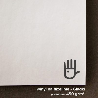 Tapeta winylowa na flizelinie o gramaturze 450 g/m² o gładkiej powierzchni firmy Dudek Manufaktura